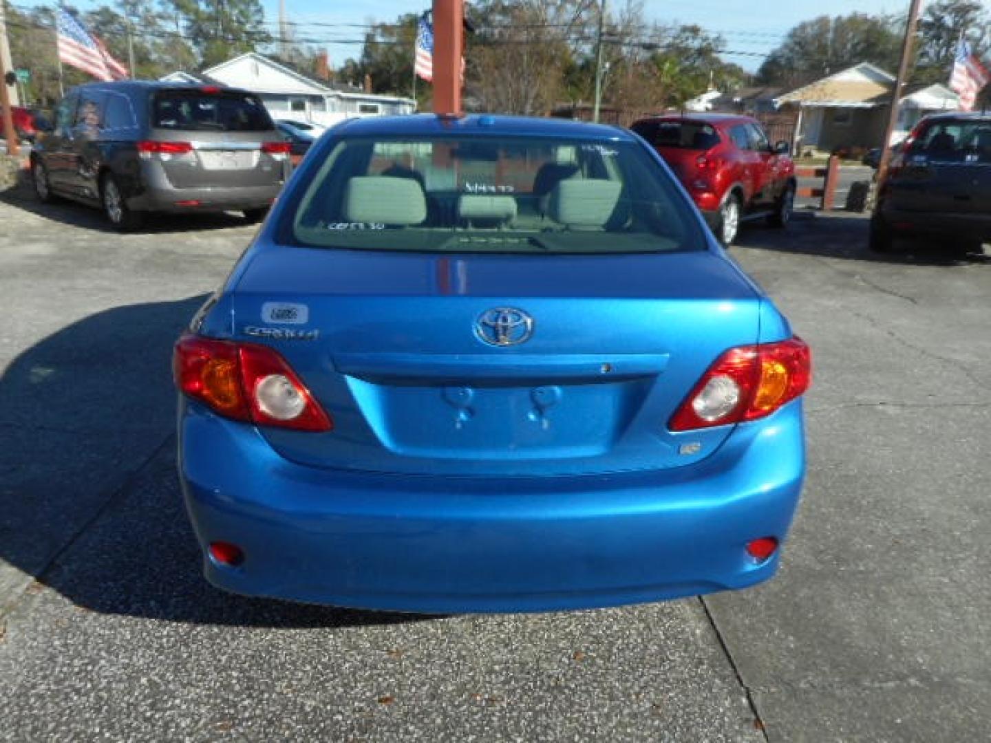 2010 BLUE TOYOTA COROLLA BASE; S; LE; (JTDBU4EE5AJ) , located at 1200 Cassat Avenue, Jacksonville, FL, 32205, (904) 695-1885, 30.302404, -81.731033 - Photo#5